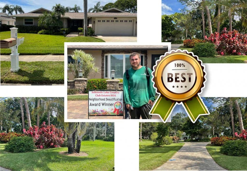 Award winning landscaping