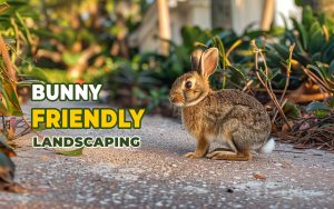 Bunny/rabbit in Pinellas County yard