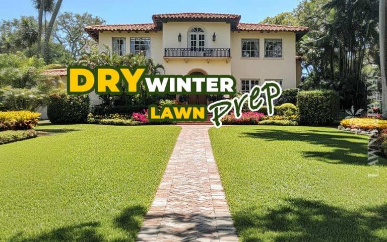 Florida home in the winter
