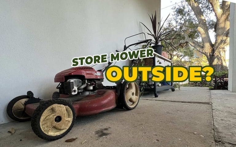 Protecting Your Mower: Tips for Outdoor Storage